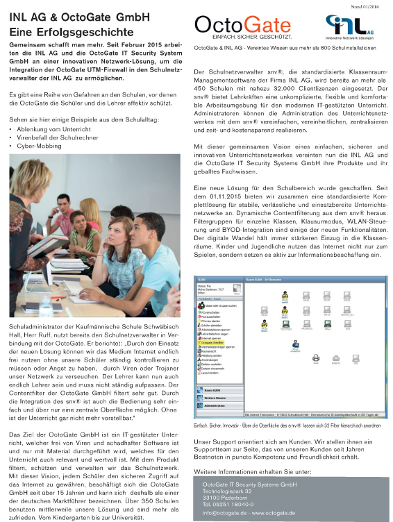 Schulfirewall.de • Octogate • Wlan Schule Komplettlösung • WiFi • Artikel